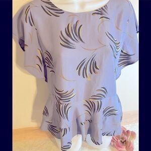 💥Loft  Short Sleeve Top multicolor Size: S